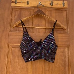 Sequins bralette top